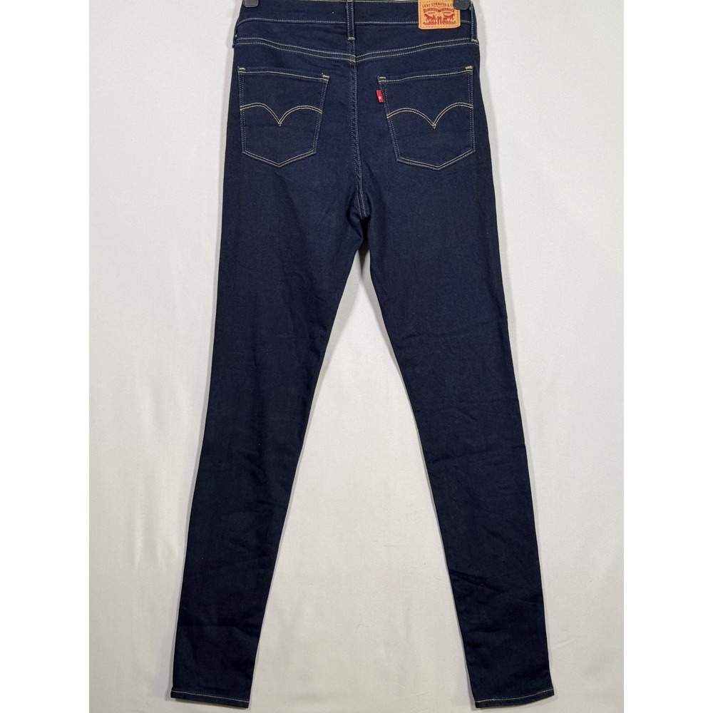 Levi's Womens 720 High Rise Super Skinny Jeans Size 30 Dark Wash Denim - Picture 6 of 6